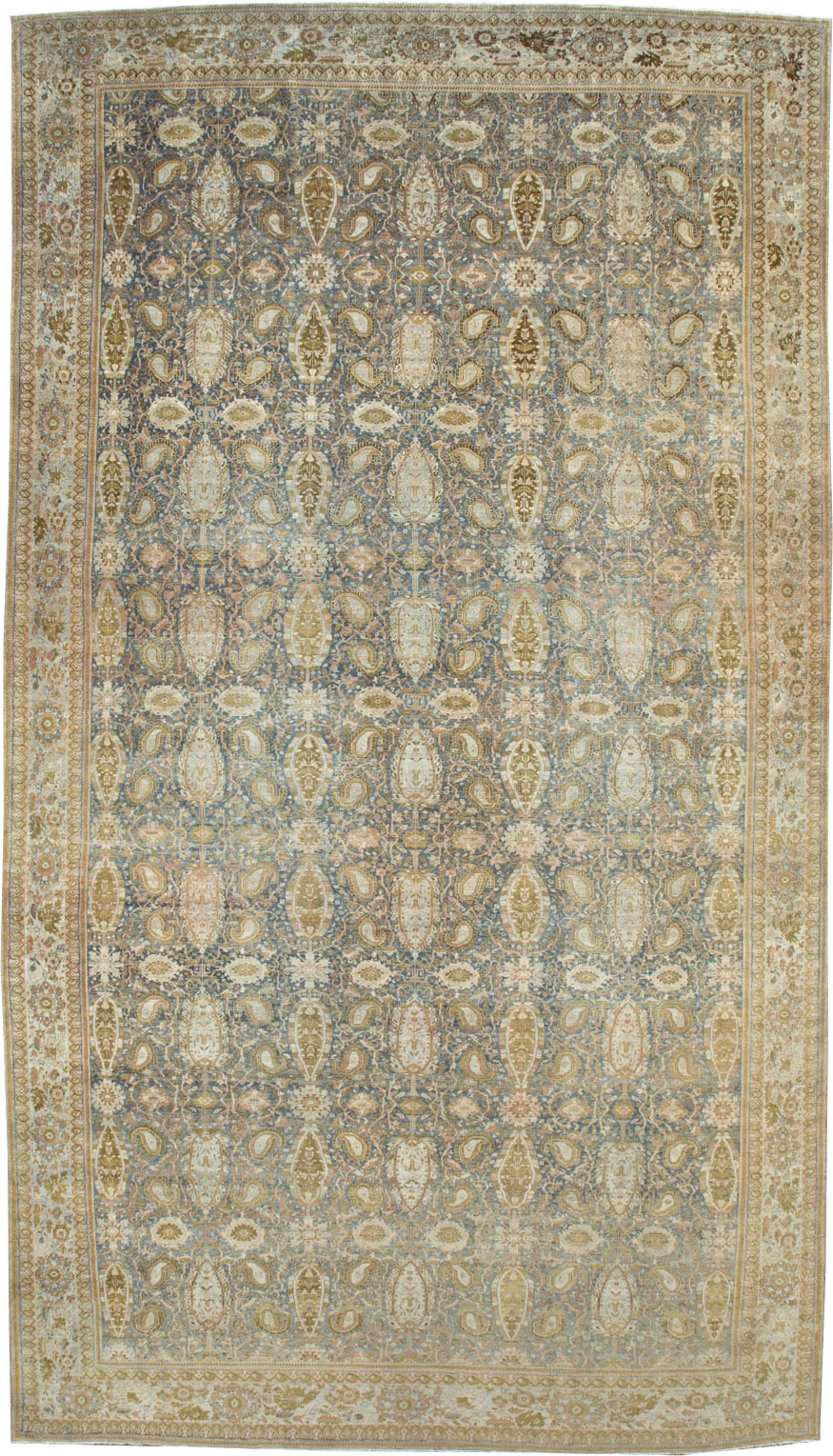 Antique Persian Malayer Carpet, No.24809 - Staging