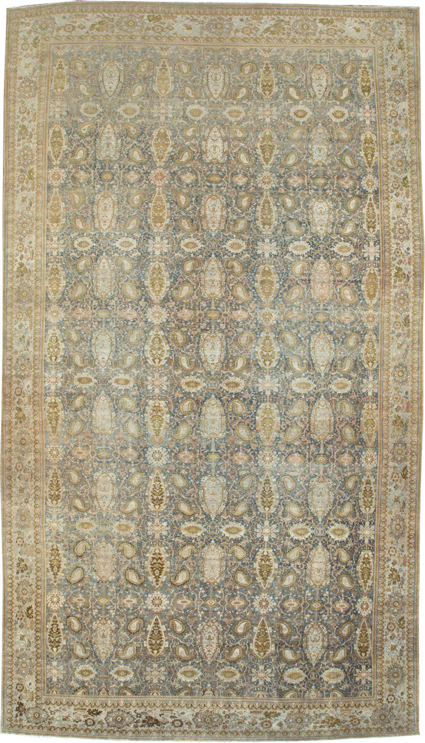 Antique Persian Malayer Carpet, No.24809 - Staging