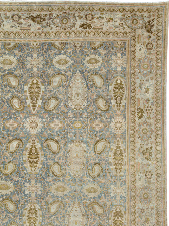 Antique Persian Malayer Carpet, No.24809 - Staging