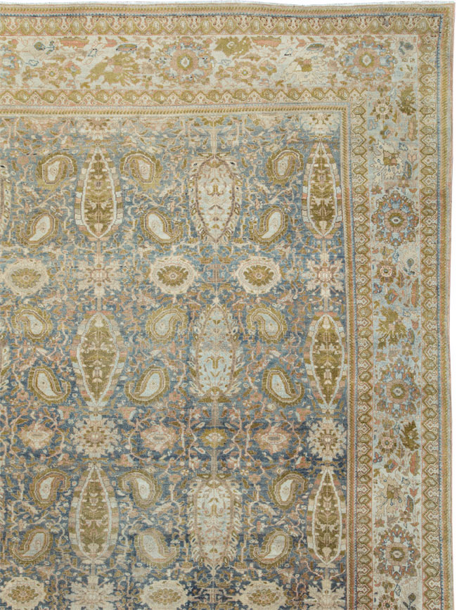 Antique Persian Malayer Carpet, No.24809 - Staging