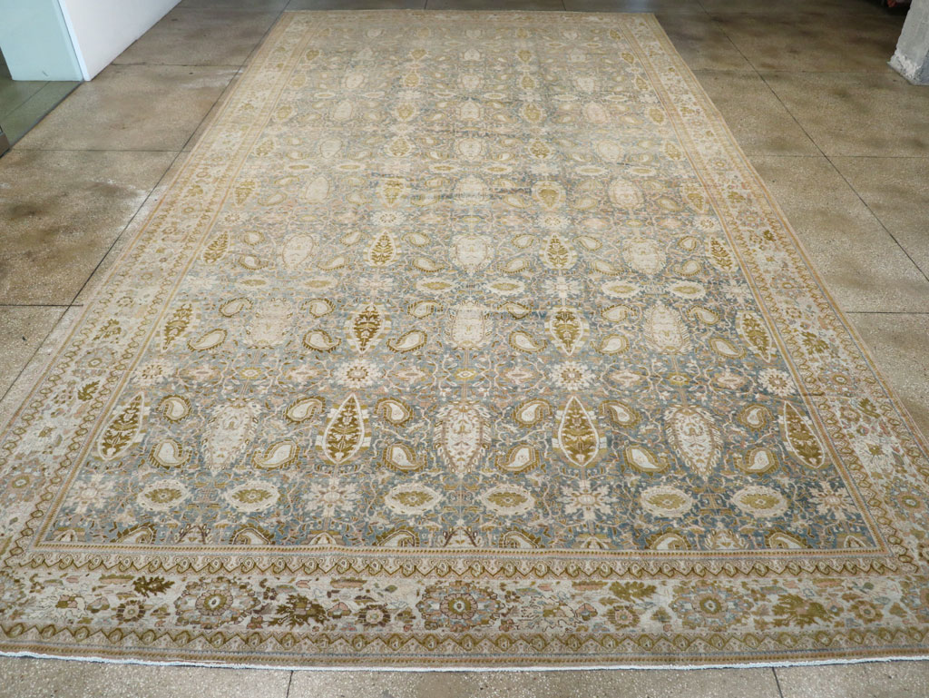 Antique Persian Malayer Carpet, No.24809 - Staging