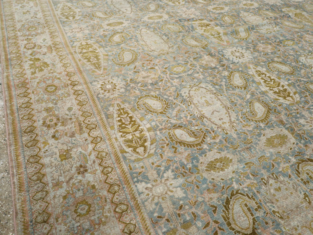 Antique Persian Malayer Carpet, No.24809 - Staging