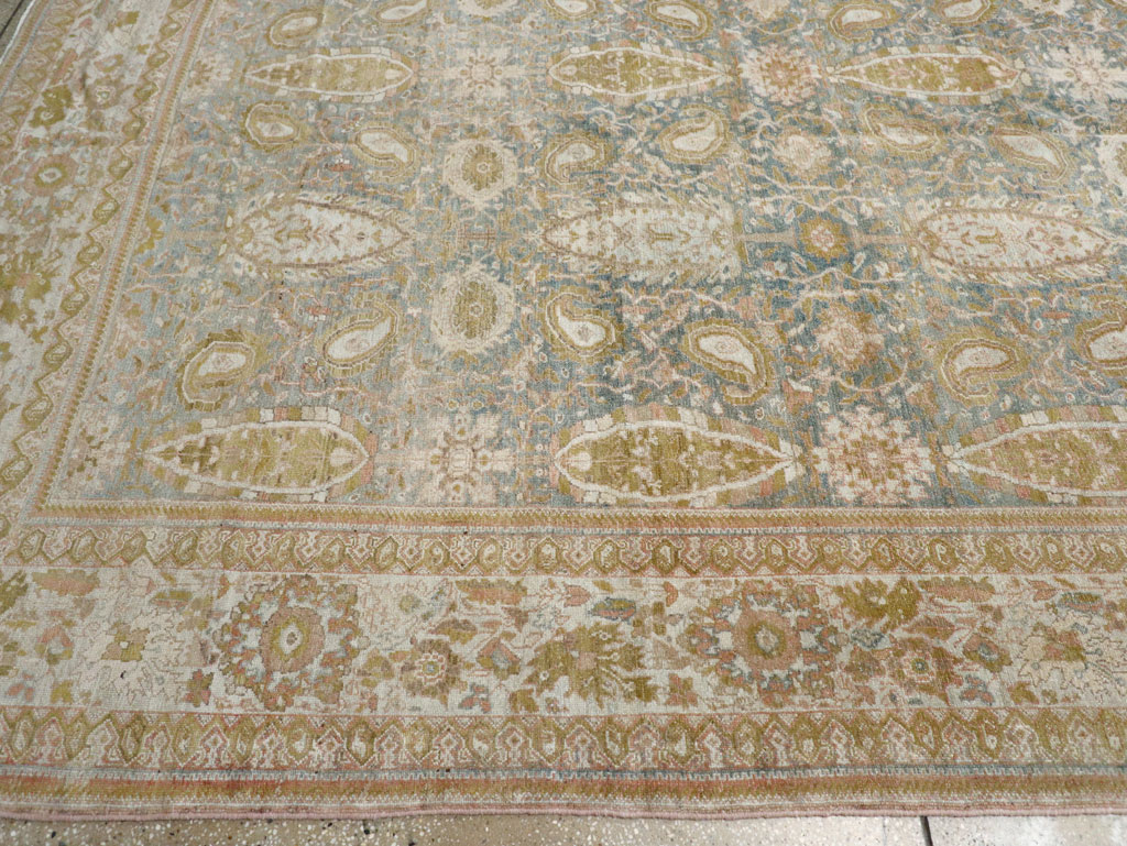 Antique Persian Malayer Carpet, No.24809 - Staging