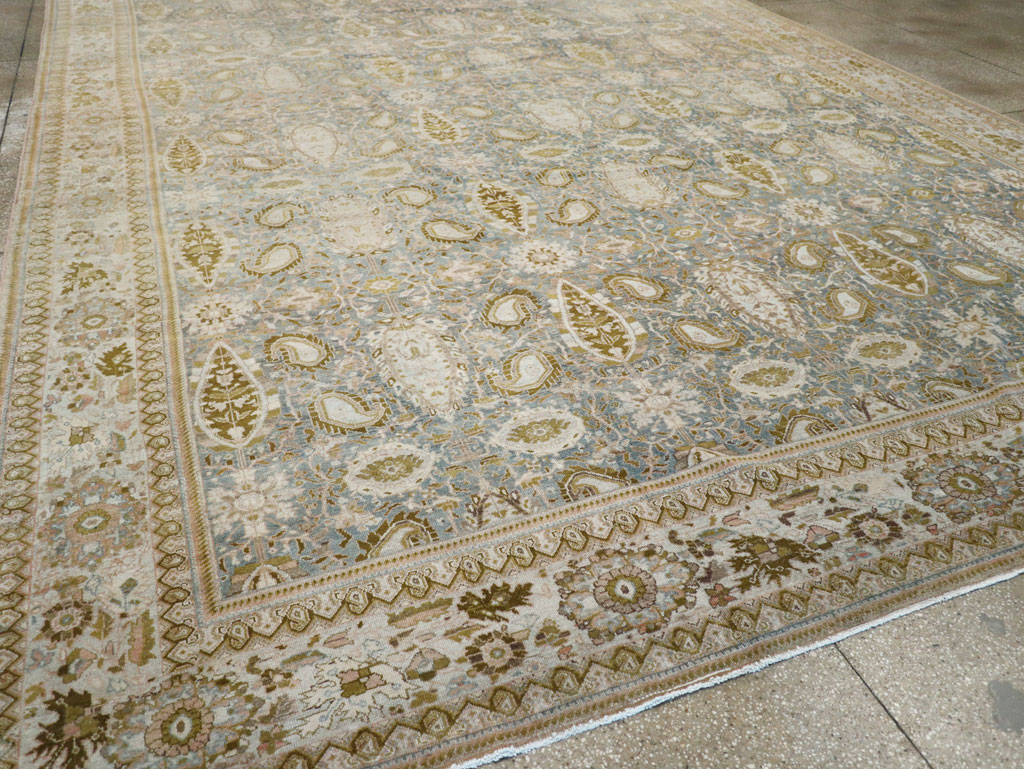 Antique Persian Malayer Carpet, No.24809 - Staging