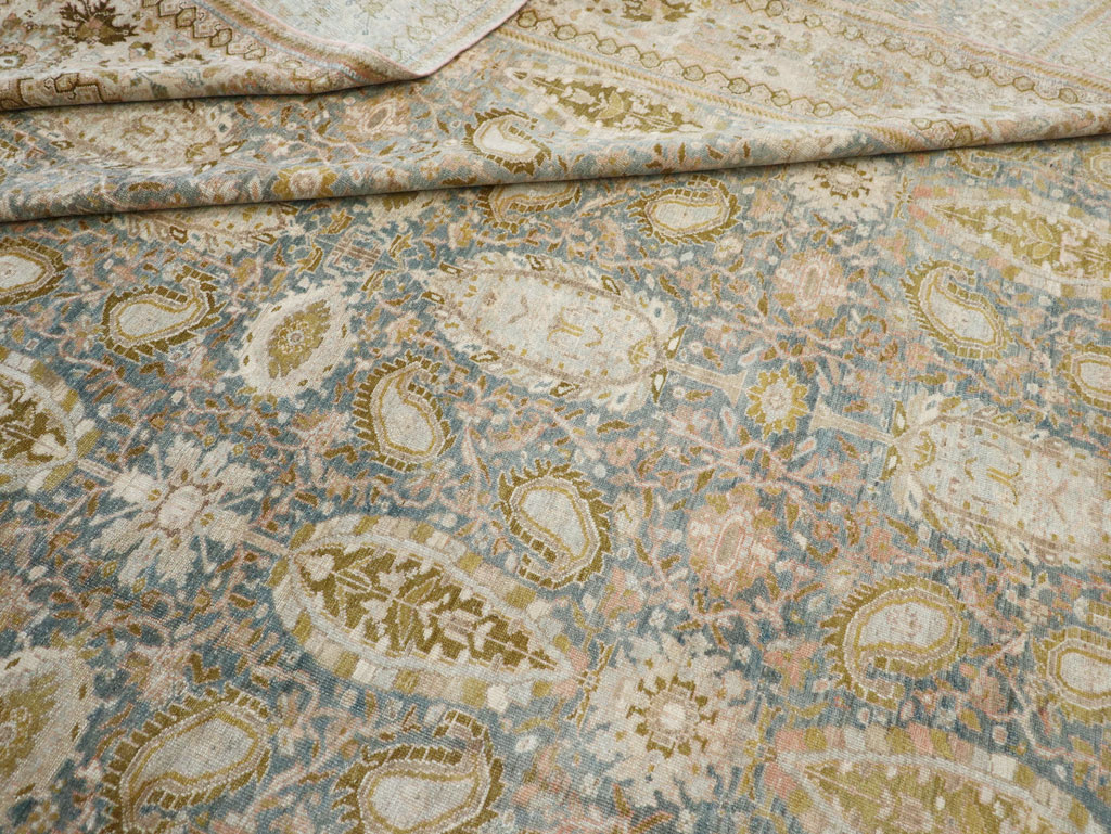 Antique Persian Malayer Carpet, No.24809 - Staging