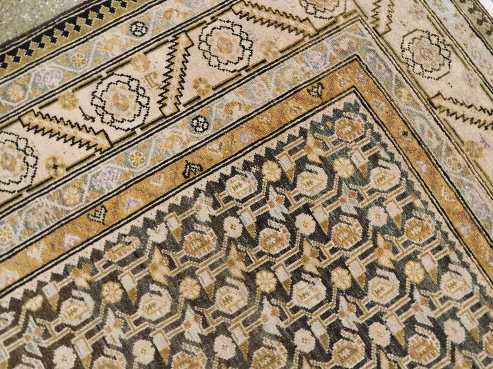 Vintage Persian Malayer Gallery Carpet, No.24811 - Staging