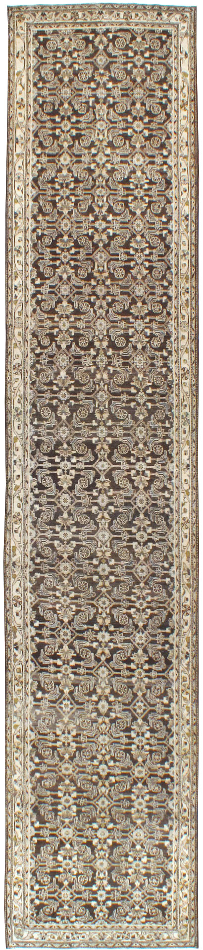 Vintage Persian Malayer Runner (Pair: 1 of 2), No.24813 - Staging