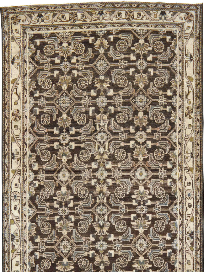 Vintage Persian Malayer Runner (Pair: 1 of 2), No.24813 - Staging