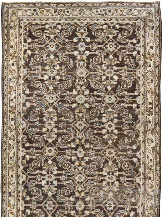 Vintage Persian Malayer Runner (Pair: 1 of 2), No.24813 - Staging