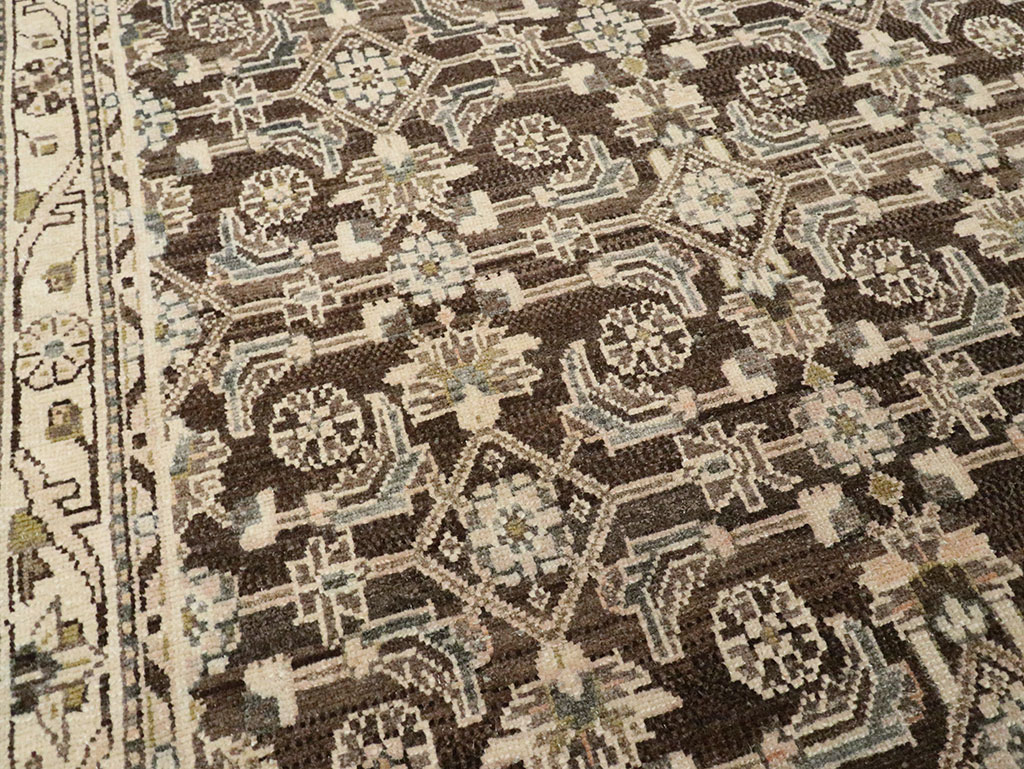 Vintage Persian Malayer Runner (Pair: 1 of 2), No.24813 - Staging