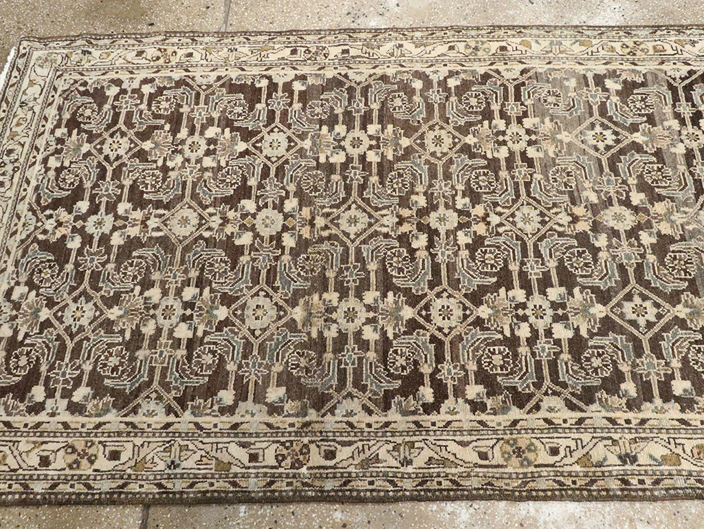 Vintage Persian Malayer Runner (Pair: 1 of 2), No.24813 - Staging