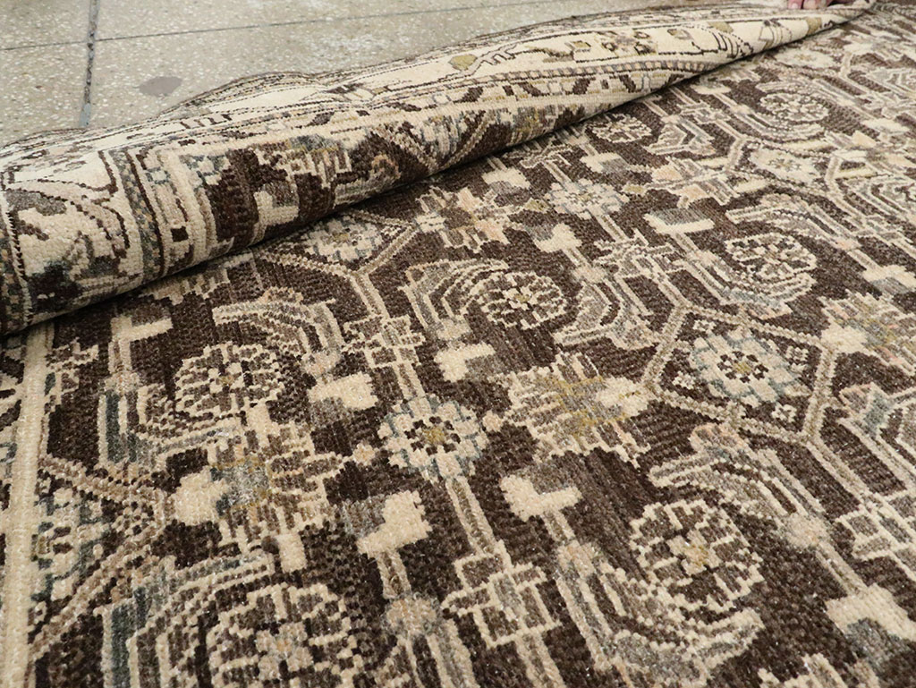 Vintage Persian Malayer Runner (Pair: 1 of 2), No.24813 - Staging