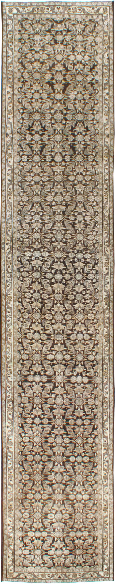 Vintage Persian Malayer Runner (Pair: 2 of 2), No.24814 - Staging