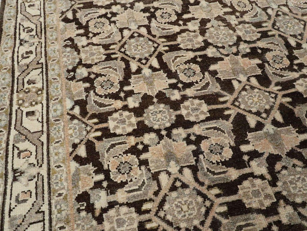 Vintage Persian Malayer Runner (Pair: 2 of 2), No.24814 - Staging