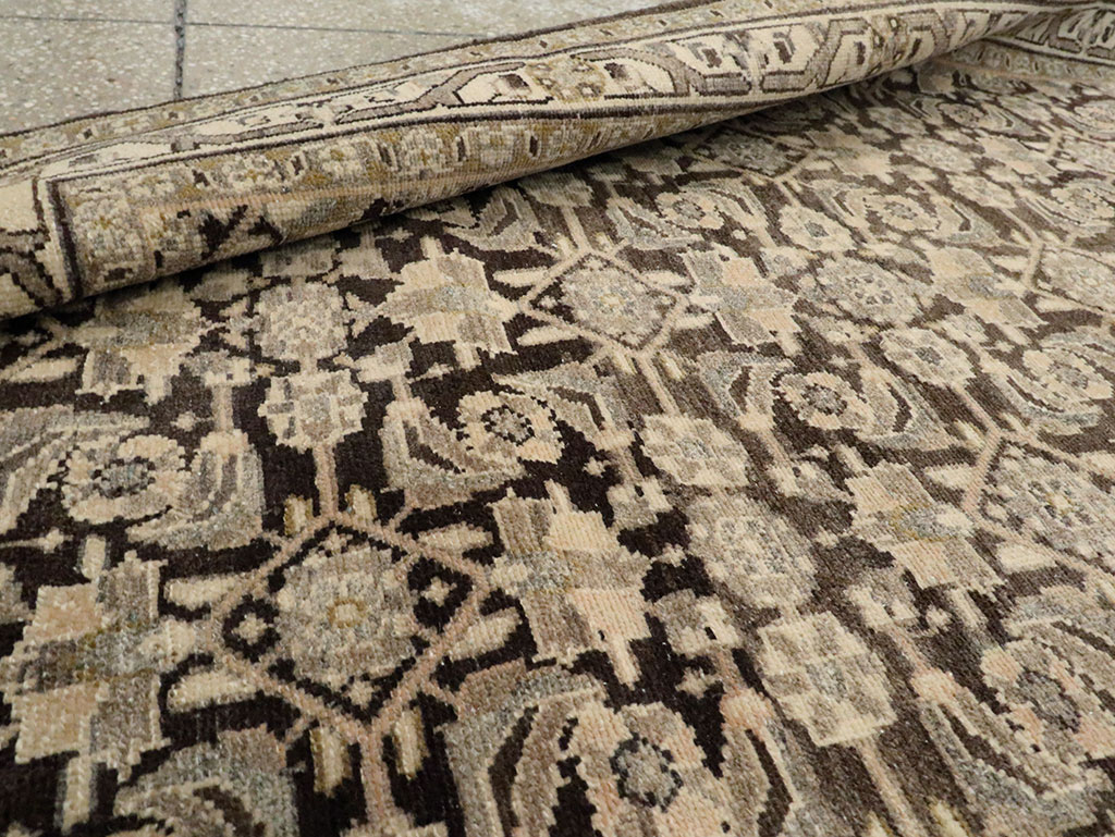 Vintage Persian Malayer Runner (Pair: 2 of 2), No.24814 - Staging