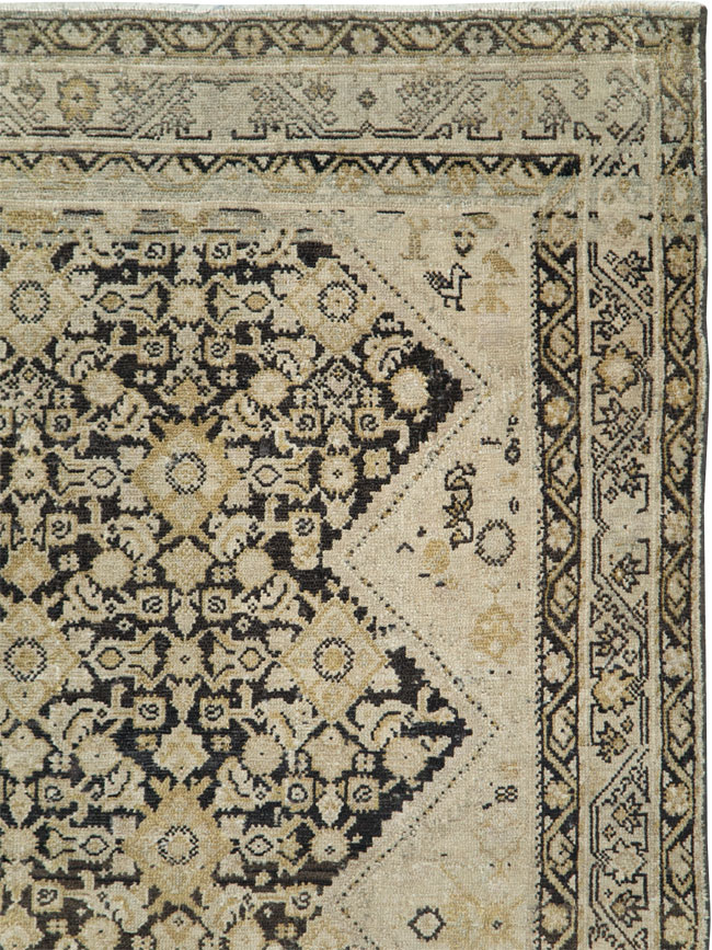 Antique Persian Malayer Gallery Rug, No.24832 - Staging