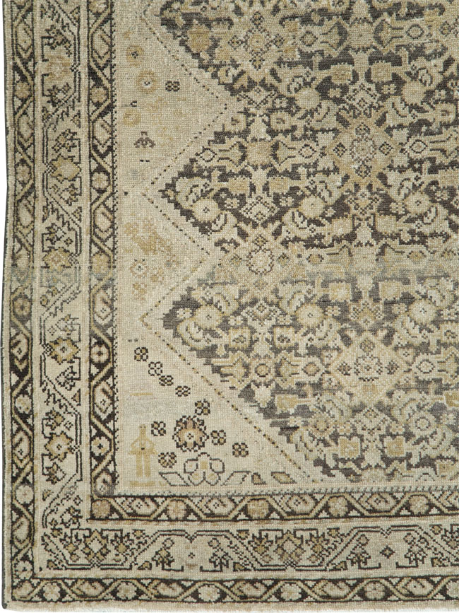 Antique Persian Malayer Gallery Rug, No.24832 - Staging