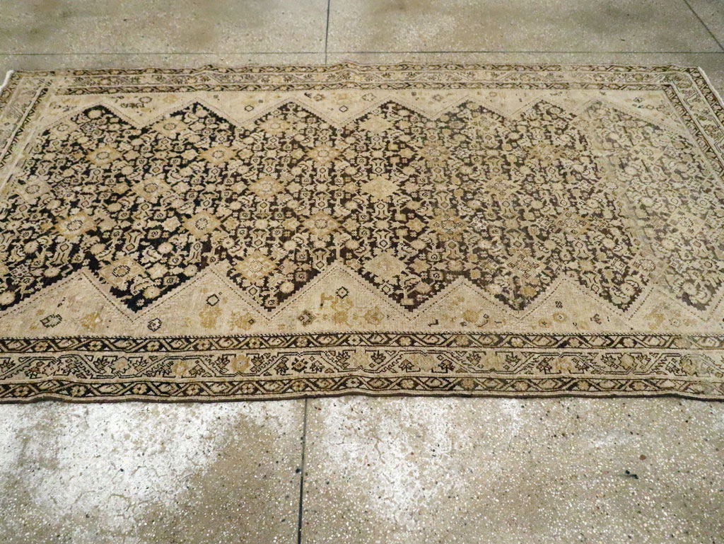 Antique Persian Malayer Gallery Rug, No.24832 - Staging