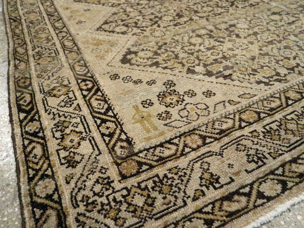 Antique Persian Malayer Gallery Rug, No.24832 - Staging