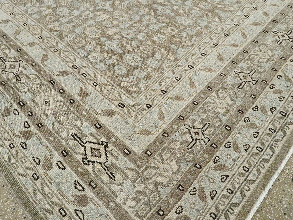 Antique Persian Malayer Carpet, No.24844 - Staging