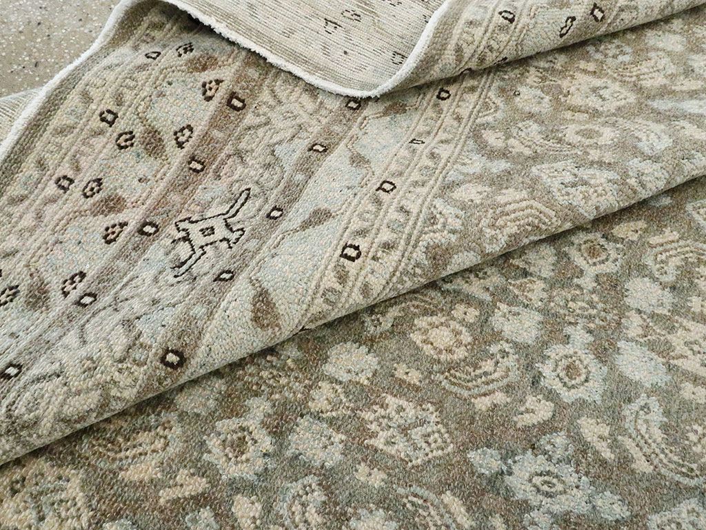 Antique Persian Malayer Carpet, No.24844 - Staging