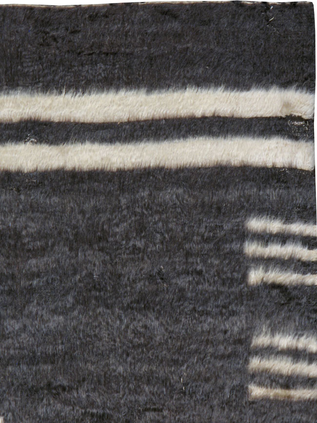 Vintage Turkish Mohair Rug, No.24866 - Staging