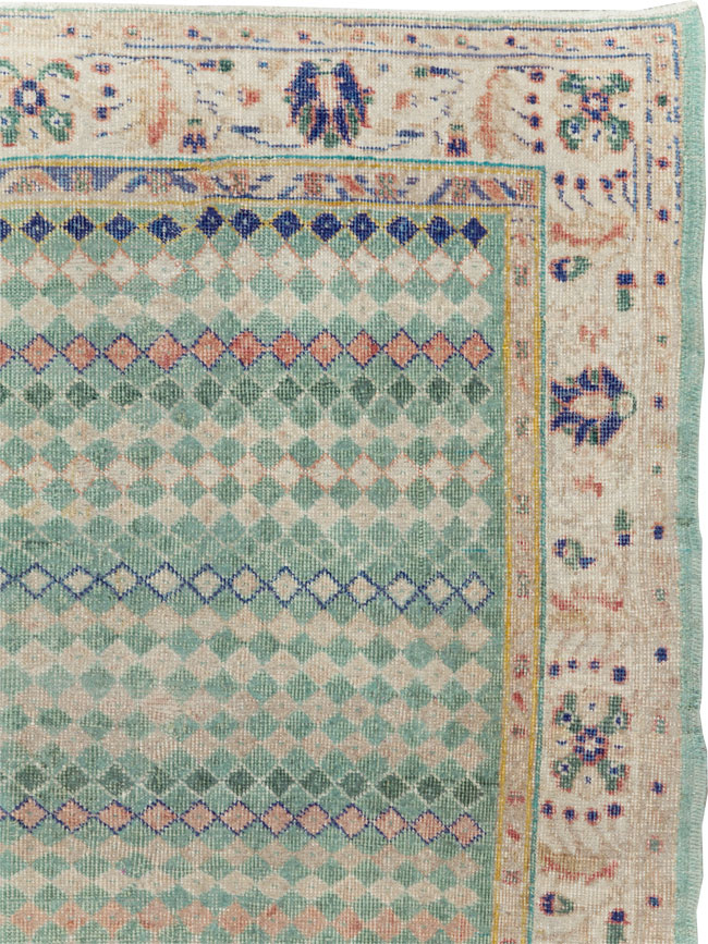 Vintage Turkish Anatolian Gallery Carpet, No.24867 - Staging