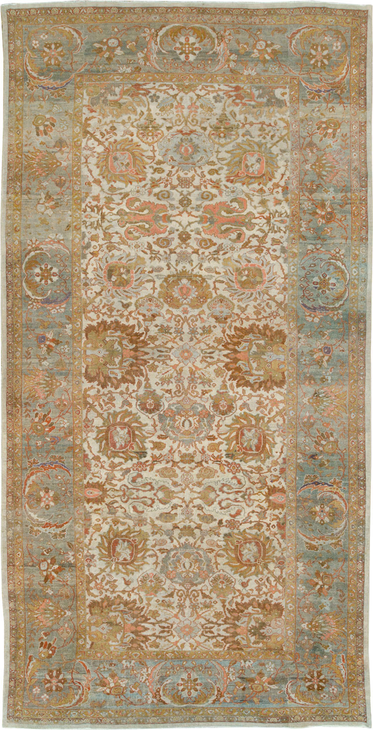 Antique Persian Sultanabad Carpet, No.24879 - Staging