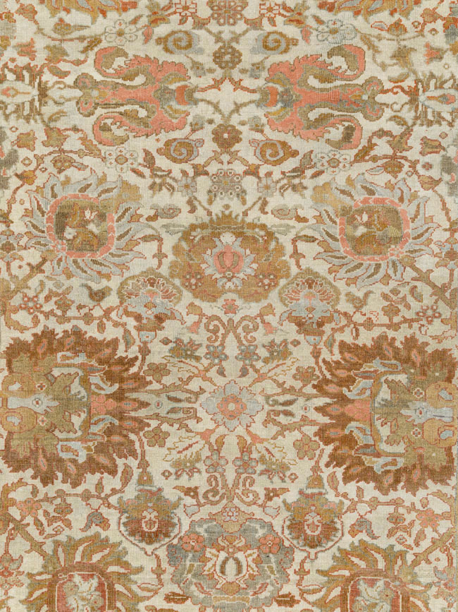 Antique Persian Sultanabad Carpet, No.24879 - Staging