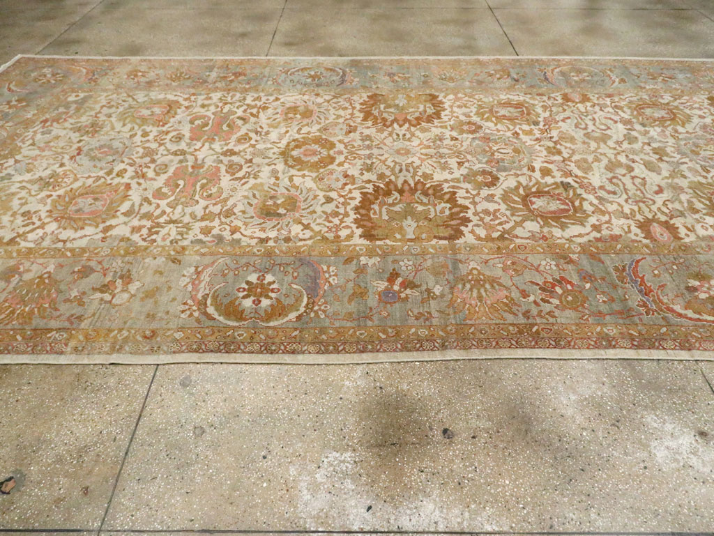 Antique Persian Sultanabad Carpet, No.24879 - Staging