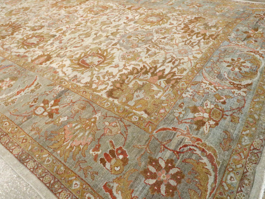 Antique Persian Sultanabad Carpet, No.24879 - Staging