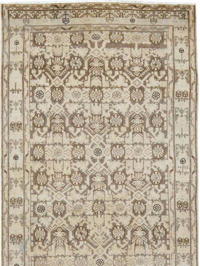 Vintage Persian Malayer Runner (Pair: 1 of 2), No.24884 - Staging
