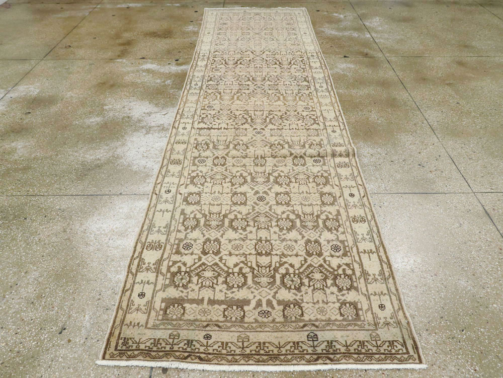 Vintage Persian Malayer Runner (Pair: 1 of 2), No.24884 - Staging
