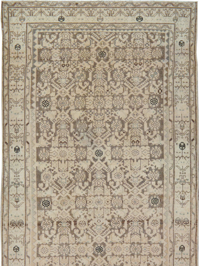 Vintage Persian Malayer Runner (Pair: 2 of 2), No.24885 - Staging