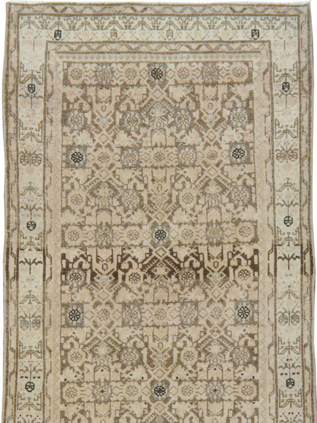 Vintage Persian Malayer Runner (Pair: 2 of 2), No.24885 - Staging