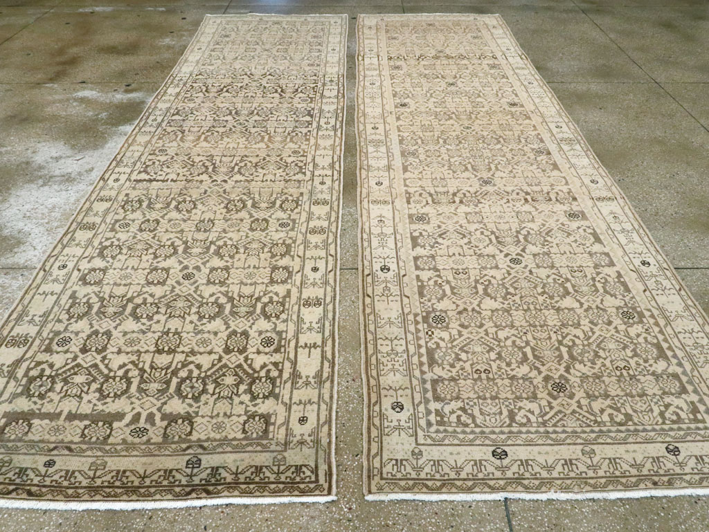 Vintage Persian Malayer Runner (Pair: 2 of 2), No.24885 - Staging