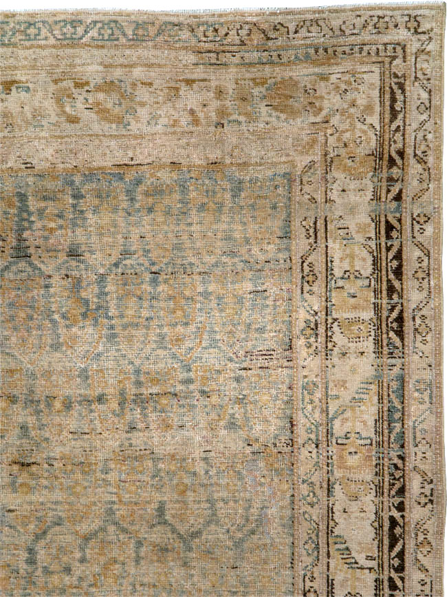 Antique Persian Malayer Carpet, No.24955 - Staging