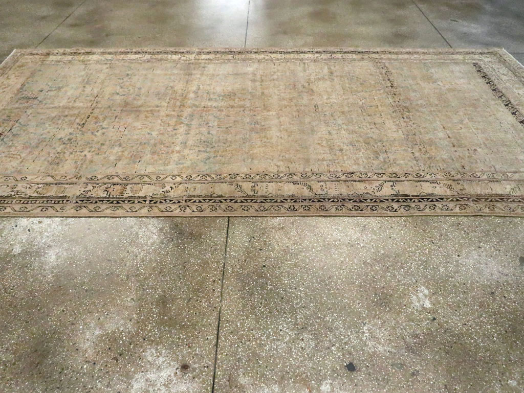 Antique Persian Malayer Carpet, No.24955 - Staging