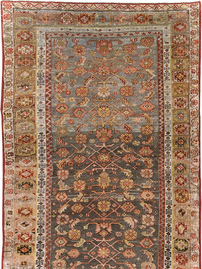 Antique Persian Bidjar Runner, No.24957 - Staging