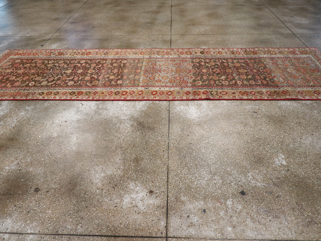 Antique Persian Bidjar Runner, No.24957 - Staging
