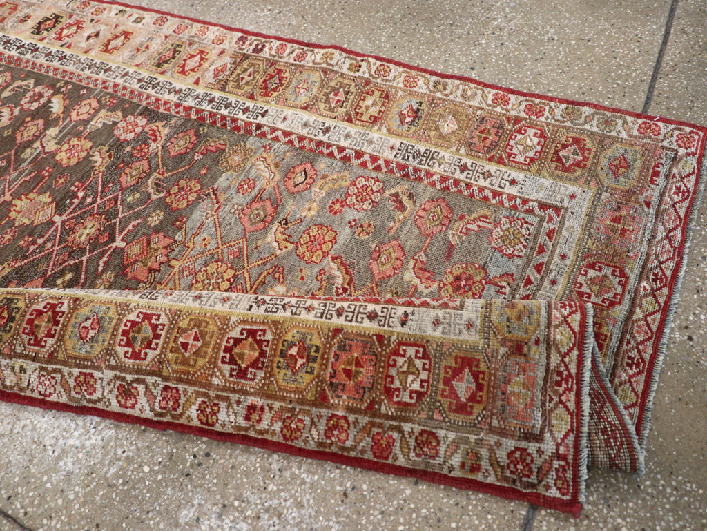 Antique Persian Bidjar Runner, No.24957 - Staging