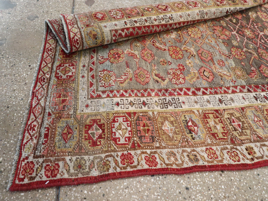 Antique Persian Bidjar Runner, No.24957 - Staging