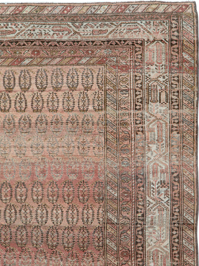 Antique Persian Malayer Gallery Carpet, No.24958 - Staging