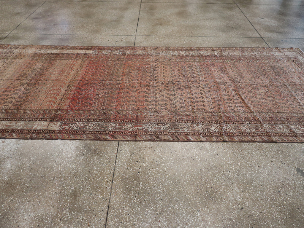 Antique Persian Malayer Gallery Carpet, No.24958 - Staging