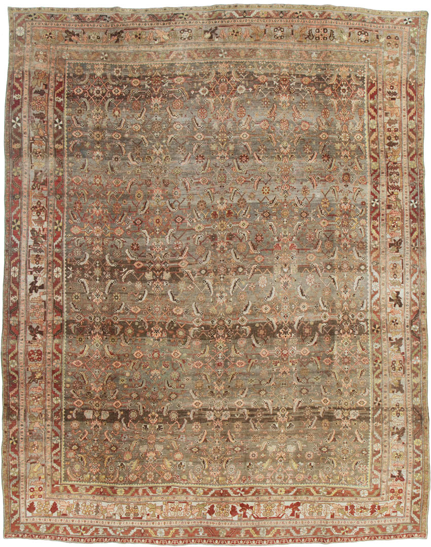 Antique Persian Bidjar Carpet, No.24959 - Staging