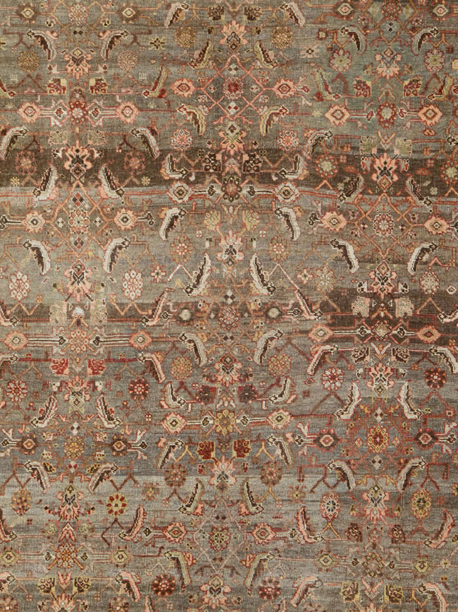 Antique Persian Bidjar Carpet, No.24959 - Staging