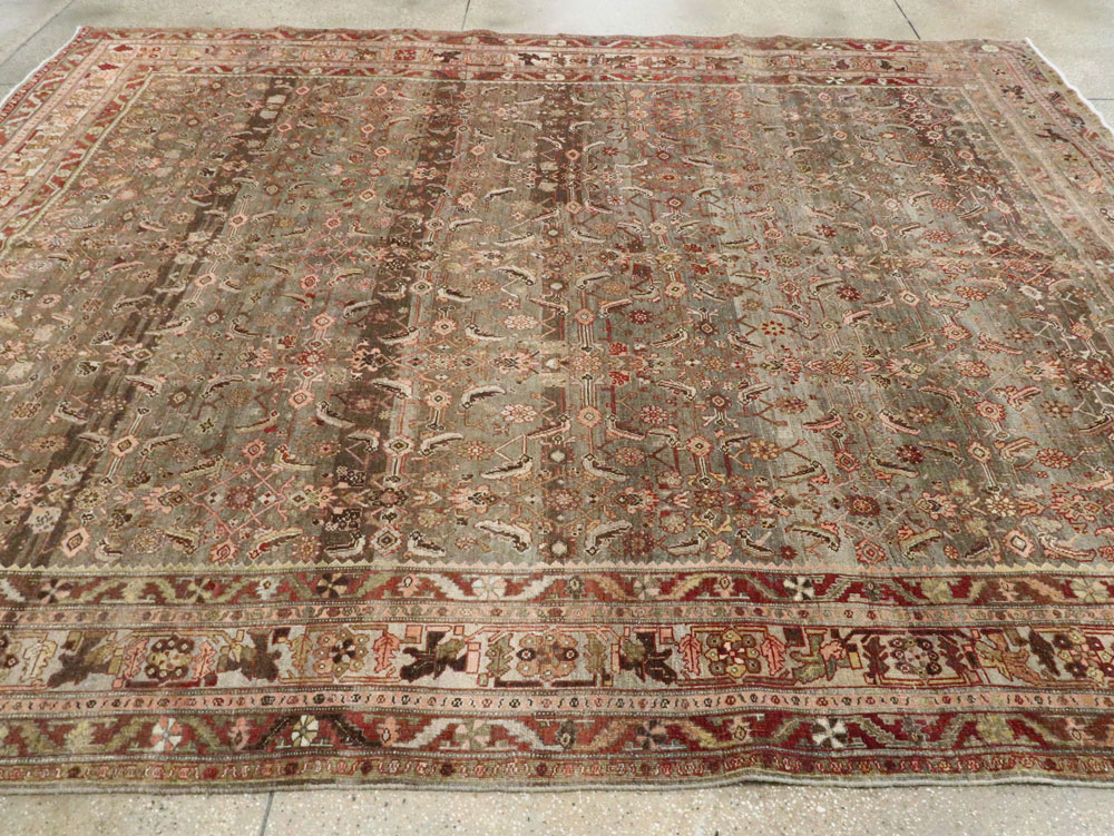 Antique Persian Bidjar Carpet, No.24959 - Staging