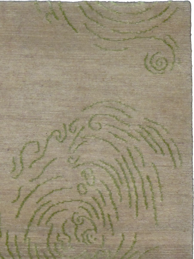 Contemporary Tibetan Throw Rug, No.24966 - Staging