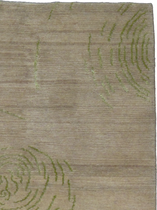 Contemporary Tibetan Throw Rug, No.24966 - Staging