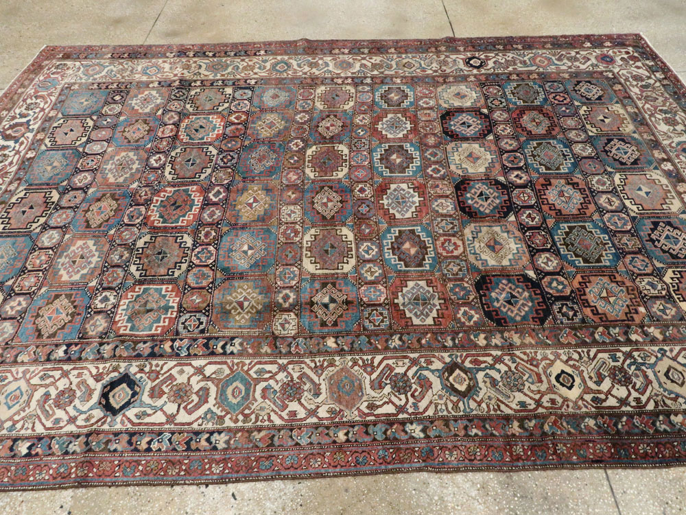 Antique Persian Northwest Carpet, No.25038 - Staging